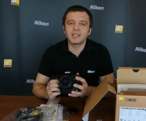 Nikon D800 Unboxing