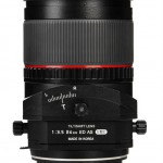 Samyang 24mm f3.5 T-S lens bottom